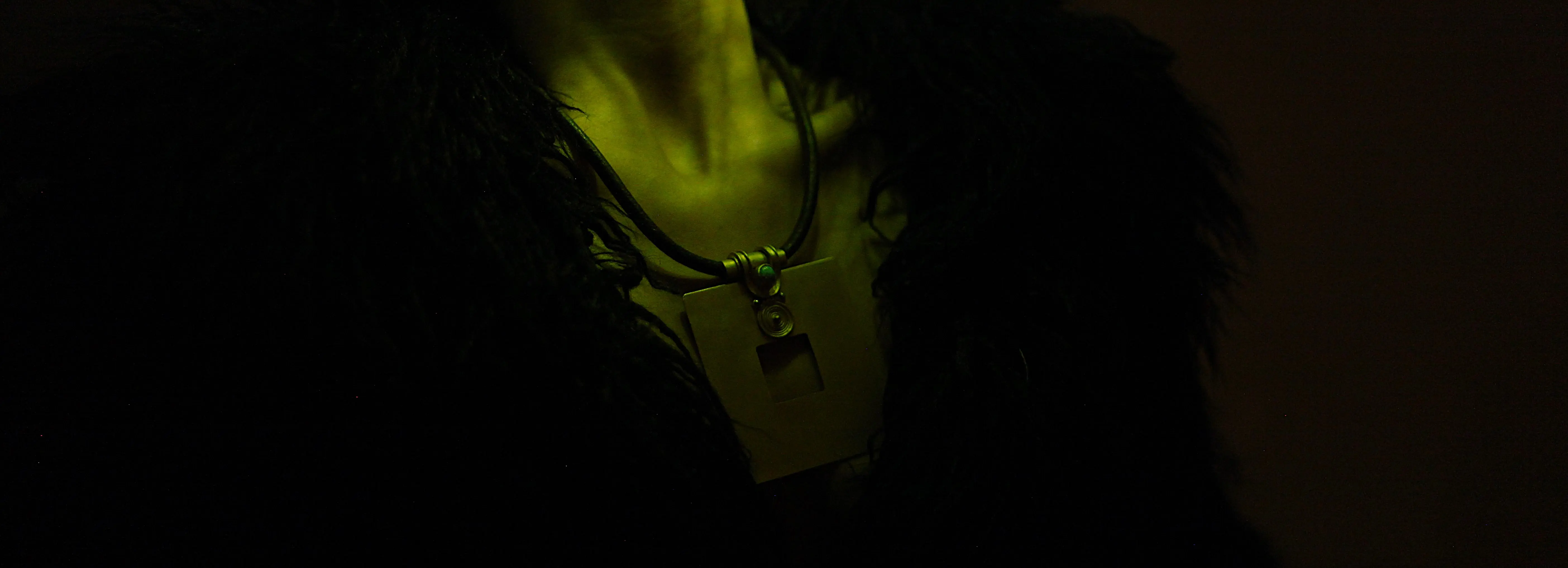 Hoor 05, handmade brass adornment by Lobat Mirgoli