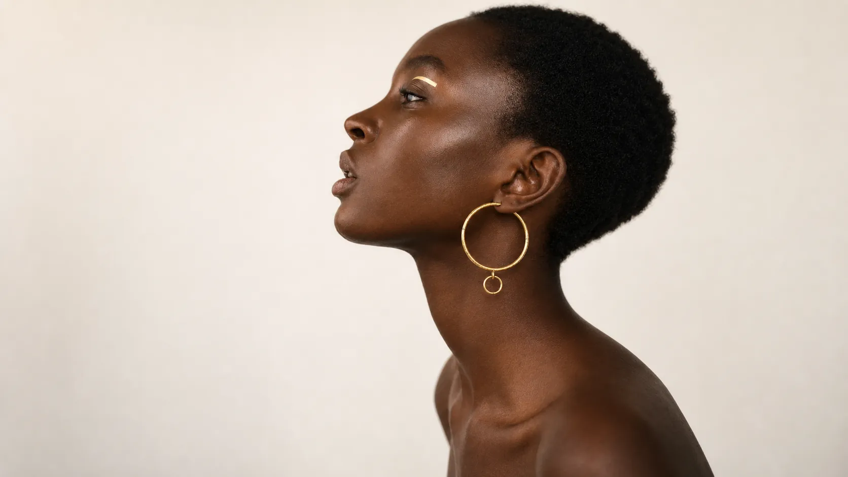 Hoor 10, handmade brass adornment
